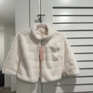 BCBGeneration Cream Puffer Jacket